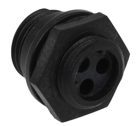 PX0412/03P Bulgin Circular Connector, 3 Contacts, Front, Miniature Connector, Plug, Male, IP68, Buccaneer 400 Series