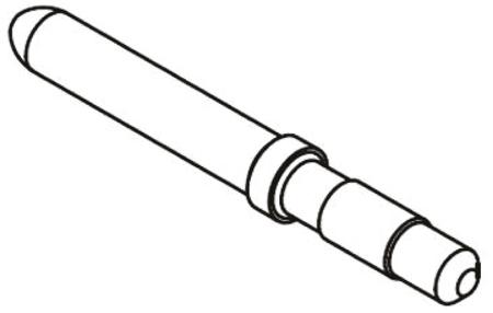 09060009950 HARTING, 09 06 Code Pin for use with DIN 41612 Connector