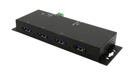 EX-1183HMVS-2 Exsys 4 Port USB 3.2 USB A  Hub, 178 x 70 x 24mm