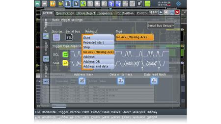 RTC-K1 Rohde & Schwarz  Oscilloscope Software Serial Triggering & Decoding, For Use With RTC1000 Oscilloscope