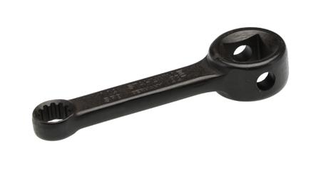 02480016 STAHLWILLE 447 series Series Square Spline Drive Adaptor, 50.8 mm, 10.4 x 6 / 19 x 11mm Insert, Gunmetal Finish