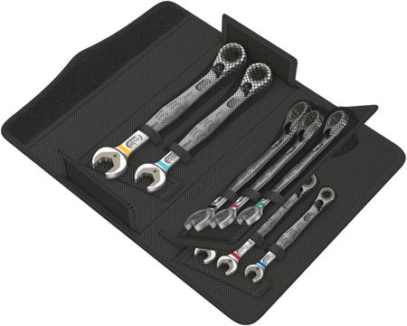 05020093001 Wera 8 Pieces Imperial Combination Ratchet Spanner Set