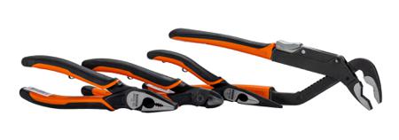 9897 Bahco 4-Piece Plier Set, 200 mm Overall
