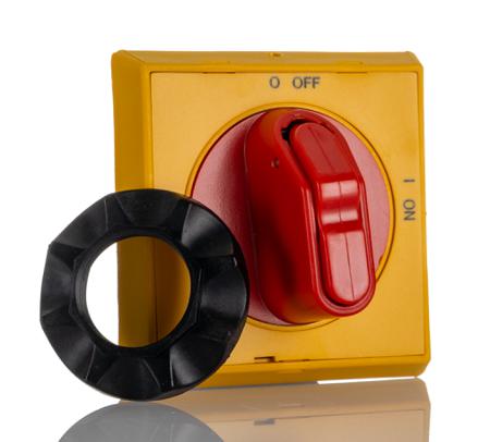 1SAM201920R1002-MSHD-LY ABB MSHD 3 Lock Rotary Handle, For Use With MO132, MO450, MO495, MO496, MS116, MS132, MS450, MS451, MS495, MS496,