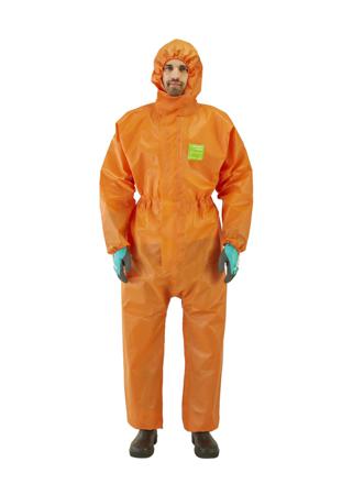 OR40T-00130-06 Ansell Orange Coverall, EN 1073-2, EN 1149-5, EN 14126, XXL