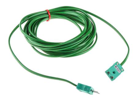 768-6585 Extension Cable Type K, -10 → +220 °C 2 Core PVC Sheath 5m