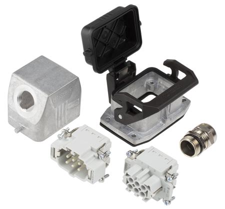1416353 Phoenix Contact Connector Set, 6 Way, 16A, Female, Male, HC, 500 V