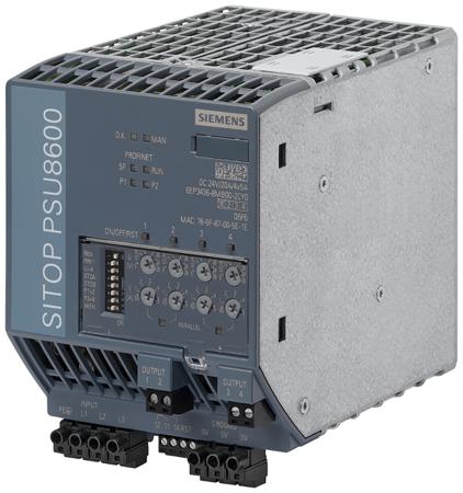 6EP3436-8MB00-2CY0 Siemens DIN Rail Power Supply, 320 → 575V ac ac Input, 24V dc dc Output, 20A Output, 480W