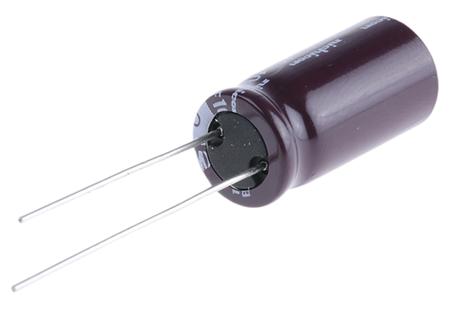 UPS1C102MPD Nichicon 1000μF Aluminium Electrolytic Capacitor 16V dc, Radial, Through Hole -