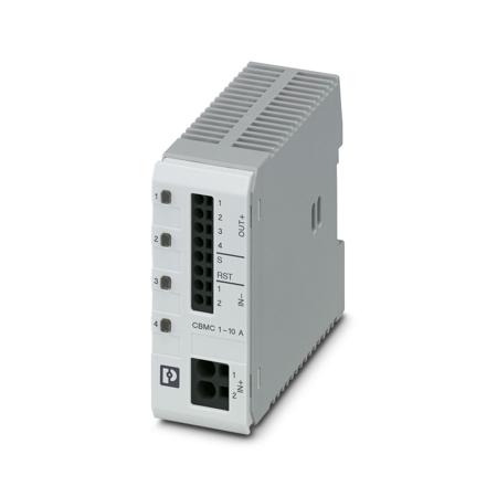 1065729 Phoenix Contact Electronic Circuit Breaker 15A 24V CBMC, DIN Rail Mount Type E