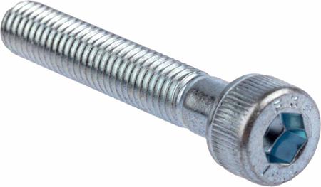 483-9997 RS PRO Bright Zinc Plated Steel Hex Socket Cap Screw, DIN 912, M5 x 30mm