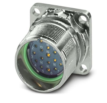 1629085 Phoenix Contact Cable Mount Industrial Circular Connectors, 19 Contacts, M23 Connector, Socket