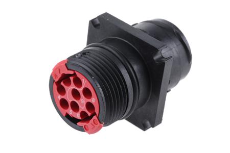 CL1M2101 Souriau Sunbank by Eaton Circular Connector, 9 Contacts, Flange, Standard Connector, Plug, Male, IP68, Clipper Series