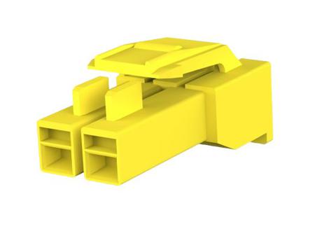 176271-4 TE Connectivity, AMP Universal Power Plug Connector Housing, 3.96mm Pitch, 2 Way, 1 Row