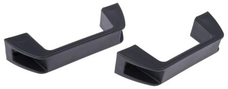 456-507 RS Pro Matte Black Plastic Drawer Handle, 170mm