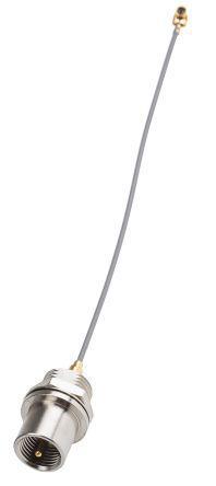 YK05-77-00110-443219 Right Angle 50Ω RF Adapter SMT Plug to FME Plug 6GHz