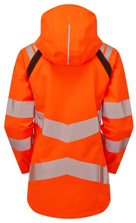 LFE910-2XL PULSAR LFE910 Orange Men Hi Vis Jacket, XXL