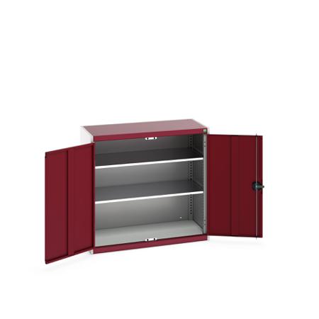 40031027-24V Bott 2 Door Steel Floor Standing Cupboard, 1050 x 525 x 1000mm