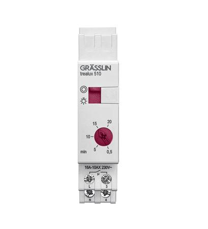 18-13-0016-1 Timer Light Switch Staircase, 230 V ac, 1 h, 30 s → 20 min Setting Time
