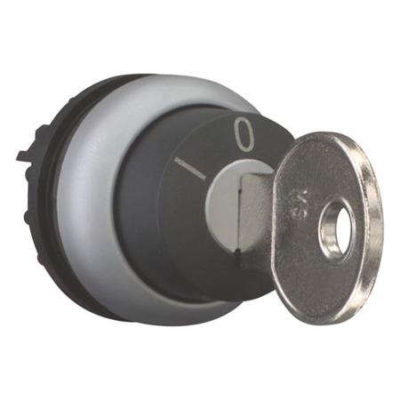 216900-M22-WRS3 Eaton M22 N Key Switch Head - 3 Position, Maintained, 22.5mm cutout