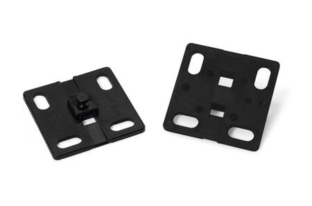 161-64015 HellermannTyton Self Adhesive Black Cable Tie Mount 38 mm x 38mm