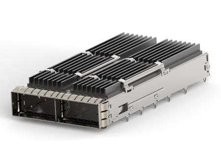 2342935-1 TE Connectivity QSFP Connector, Cage & Heatsink 2-Port 1-Position,