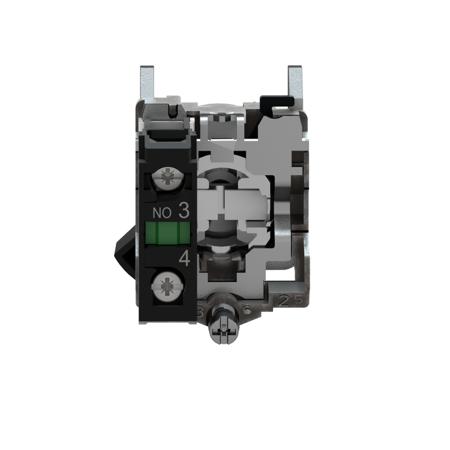 XB4BJ21 Schneider Electric 2 Position 90° Rotary Switch, 600 V ac/dc, 6 A ac, 550 mA dc, Handle, Stay Put Actuator