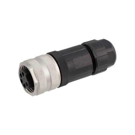 134-176 RS PRO Industrial Circular Connectors, 5 Contacts, Cable, Plug, Female, IP67