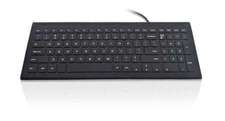 KYB-MED-103-BKUS Ceratech  Wired USB Keyboard, QWERTY (US), Black