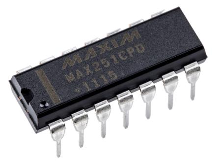 MAX251CPD+ Maxim Integrated  Line Transceiver, 14-Pin PDIP