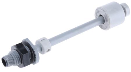 RSF66A25B100P Sensata Cynergy3 RSF66P Series Vertical Polyphenylene Sulfide Float Switch, Float, NO/NC, 240V ac Max, 120V dc Max