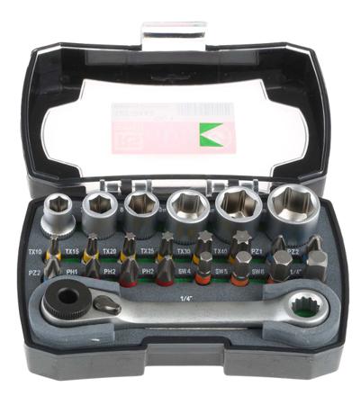 125-0442 24 pieces Driver Bit Set