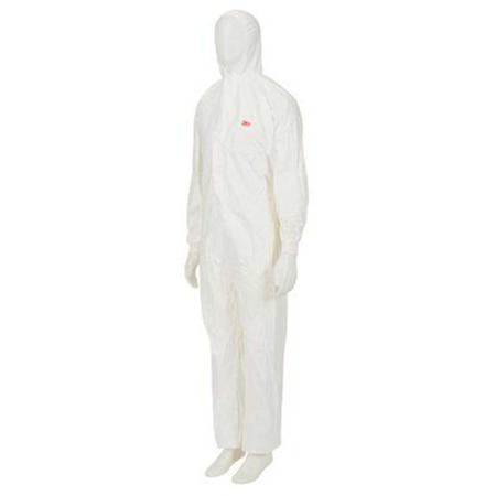 4520WL 4520 COVERALL WHITE+GREEN TYPE 5/6 L