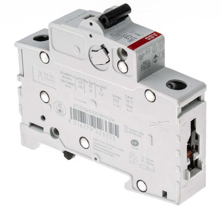 2CDS251001R0024--S201-C2 ABB System M Pro 2A MCB Mini Circuit Breaker, 1P Curve C, Breaking Capacity 6 kA