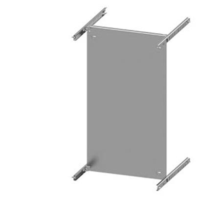 8PQ3000-2BA23 Siemens Grey Mounting Plate Sheet Steel Faceplates & Mounting Plates