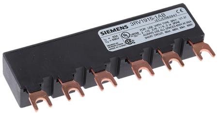 3RV1915-1AB Siemens SIRIUS 3 Phase Busbar, 690V, 45mm Pitch