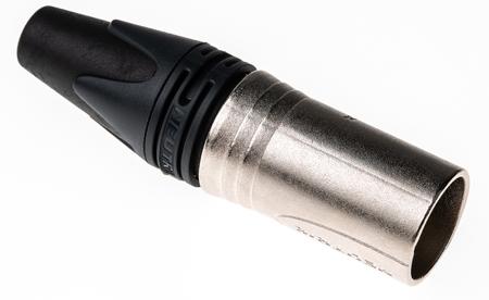 NC7MXX Neutrik Cable Mount XLR Connector, Male, 50 V, 7 Way, Silver over Nickel Plating