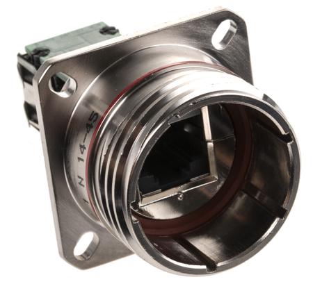 RJFTV21N Amphenol Socapex RJFTV Series Female RJ45 Connector, Panel Mount, Cat5e Straight 1 Port 8 -Way