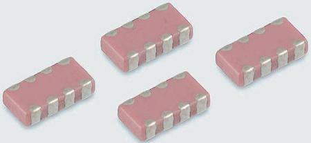 CA0612JRNPO9BN221 Yageo Array Capacitor 220pF 50V dc ±5% 4-way C0G Dielectric , 0612 (1632M), C-Array, Surface Mount
