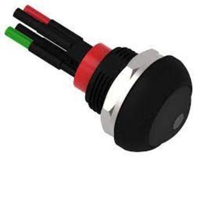PB6B2FM2M1CAL05Y500 TE Connectivity PB6 Series Illuminated Push Button Switch, (On)-Off, Panel Mount, SPST - NO, Yellow LED, 50 V dc, 125V