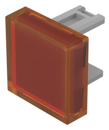 31-953.3 EAO Orange Square Push Button Lens for Use with Push Button