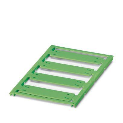 0828382 Phoenix Contact UC-WMTB Cable Binder Cable Marker, Green, Pre-printed "Unlabeled", 7mm Cable, for Conductor And Cable,