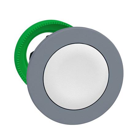 ZB5FA1C0 Schneider Electric Harmony Series White Push Push Push Button Head, 30.5mm Cutout, IP66, IP67