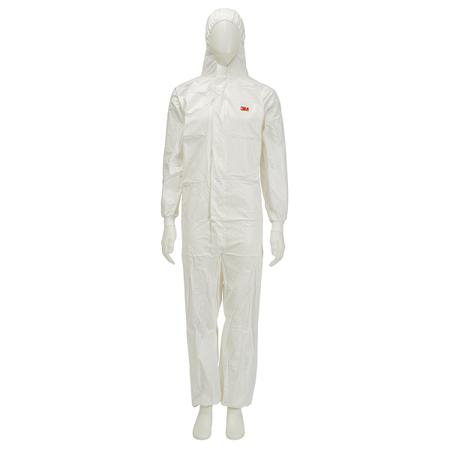 4545 L 3M White Coverall, L