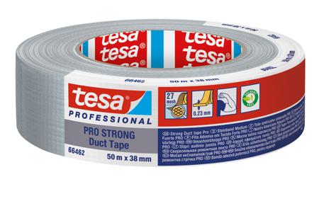 66462-00004-00 Tesa Tesa PRO 66462 STRONG Duct Tape  Duct Tape, 50m x 38mm, Grey