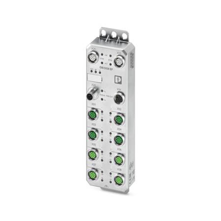 1300921 Phoenix Contact AXL Series Distribution Unit, M12, 30m cable, 4 way, 8 port