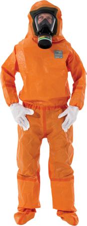 OR50T-00151-05-G02 Ansell Orange Coverall, EN 1073-2, EN 1149-5, EN 14126, XL
