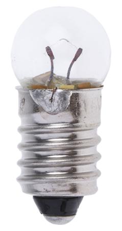 E3646 Orbitec E10 Indicator Light, Clear, 3.5 V, 200 mA, 15h