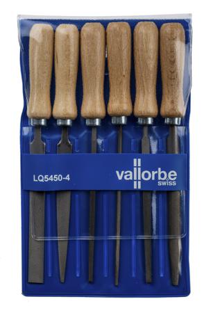 VLQ 5450-4 RS PRO 100mm, Second Cut Engineers File Set