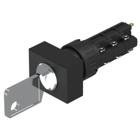 51-297.025D2F EAO Pushbutton Actuator for Use with Switching Devices